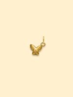Mini Butterfly Charm Pendant 18K Gold Plated Stainless Steel - Image 2