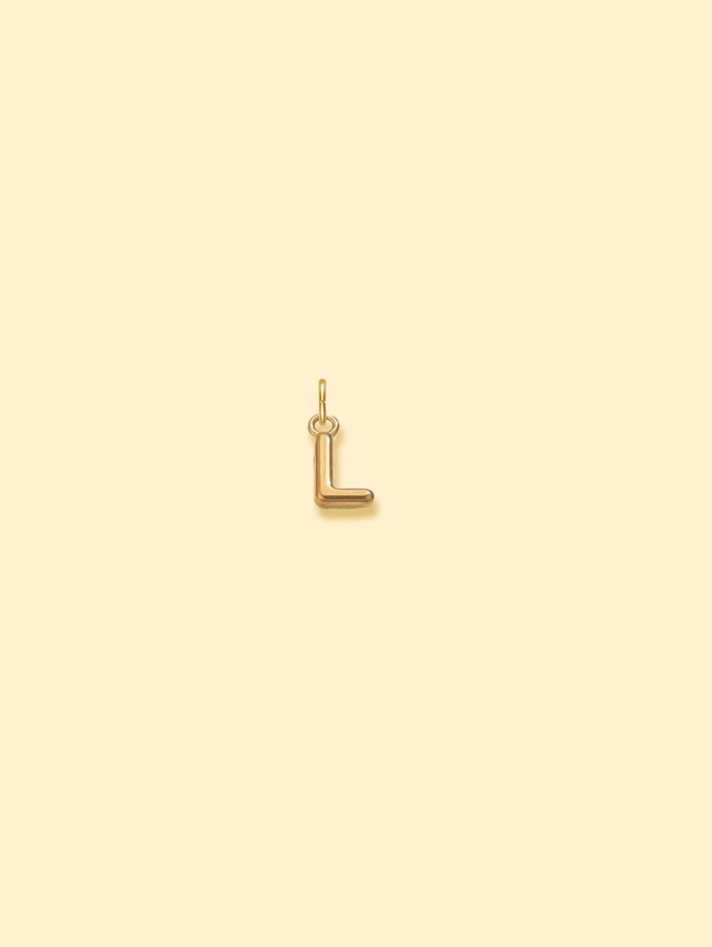 Alphabet Charm Pendant 18K Gold Plated Stainless Steel - Image 13