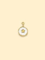 White Star Charm (Interchangeable) – 18K Gold Plated Stainless Steel