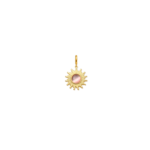 Sunburst Charm (Interchangeable) – 18K Gold Plated Stainless Steel - Image 2
