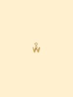 Alphabet Charm Pendant 18K Gold Plated Stainless Steel - Image 40