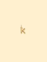 Alphabet Charm Pendant 18K Gold Plated Stainless Steel - Image 12