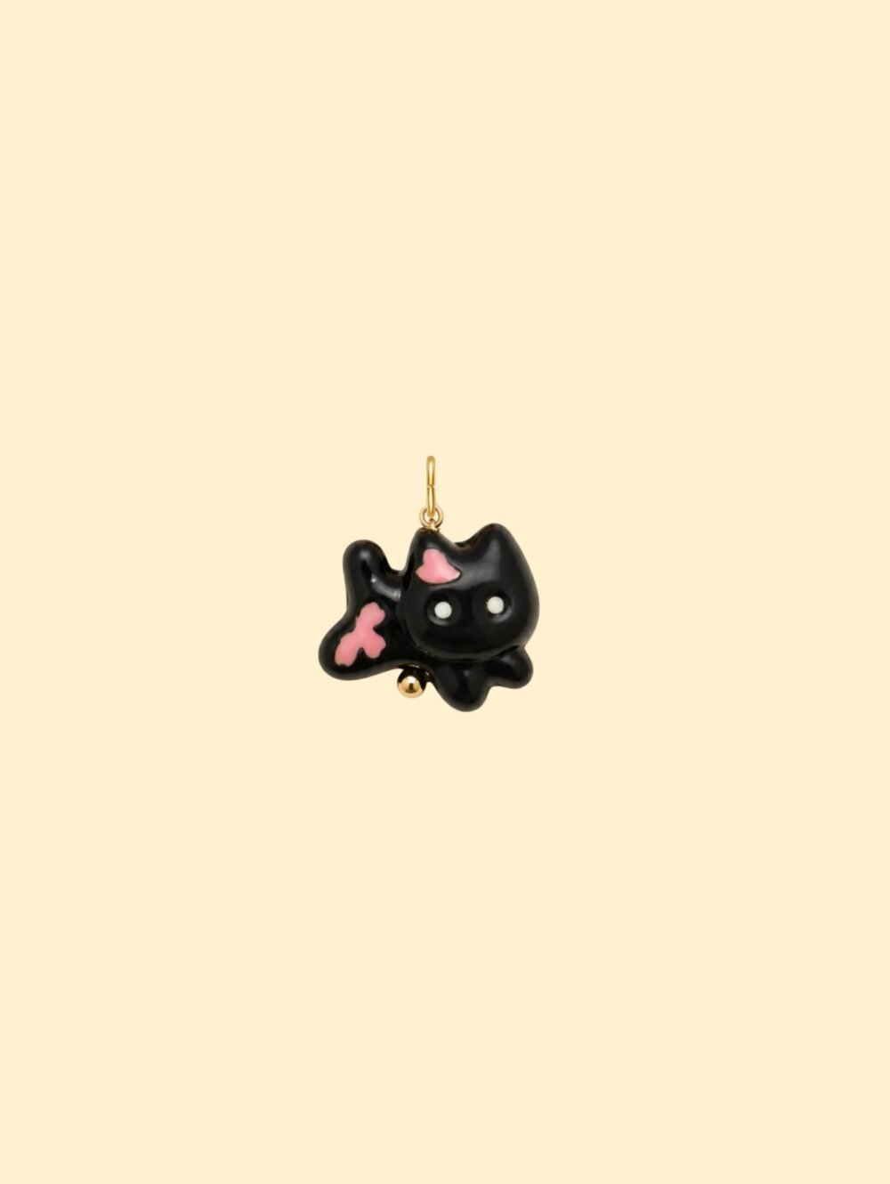 Black Kitten Charm (Interchangeable) - Image 2