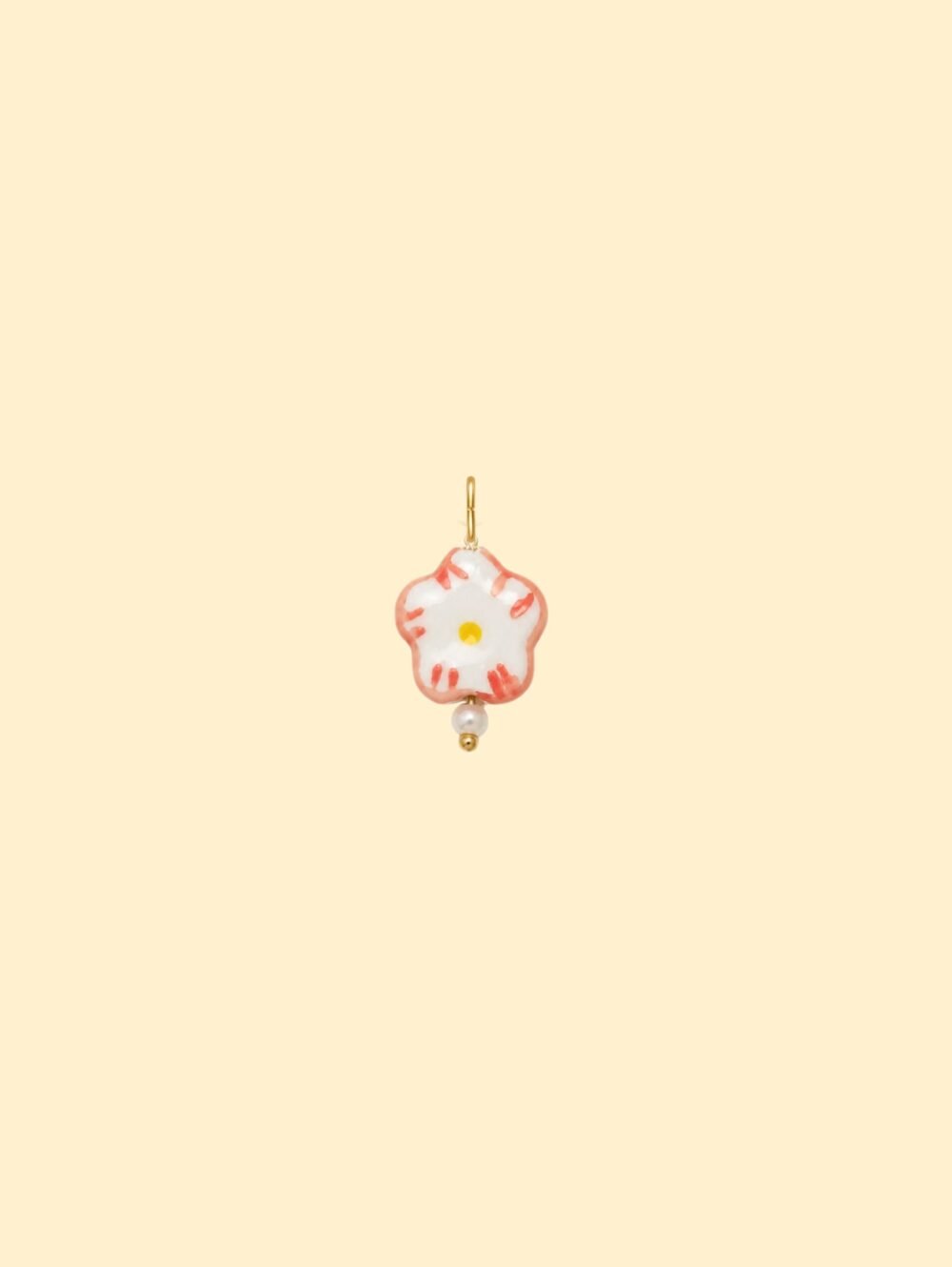 Blush Stroke Flower Charm (Interchangeable) - Image 2
