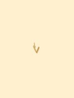 Alphabet Charm Pendant 18K Gold Plated Stainless Steel - Image 21