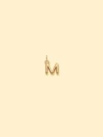Alphabet Charm Pendant 18K Gold Plated Stainless Steel - Image 14