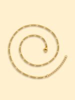 Classic Link Chain Necklace – 18K Gold Plated Stainless Steel