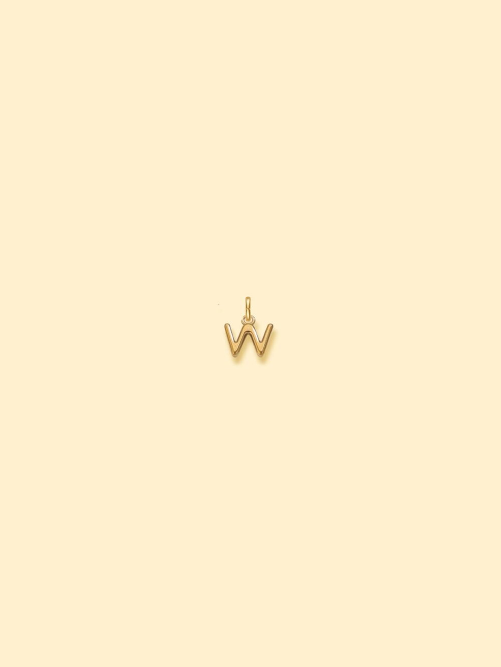 Alphabet Charm Pendant 18K Gold Plated Stainless Steel - Image 22