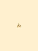 Alphabet Charm Pendant 18K Gold Plated Stainless Steel - Image 22
