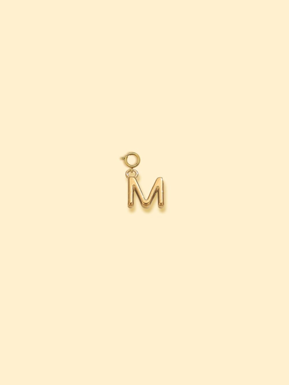 Alphabet Charm Pendant 18K Gold Plated Stainless Steel - Image 32