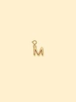 Alphabet Charm Pendant 18K Gold Plated Stainless Steel - Image 32