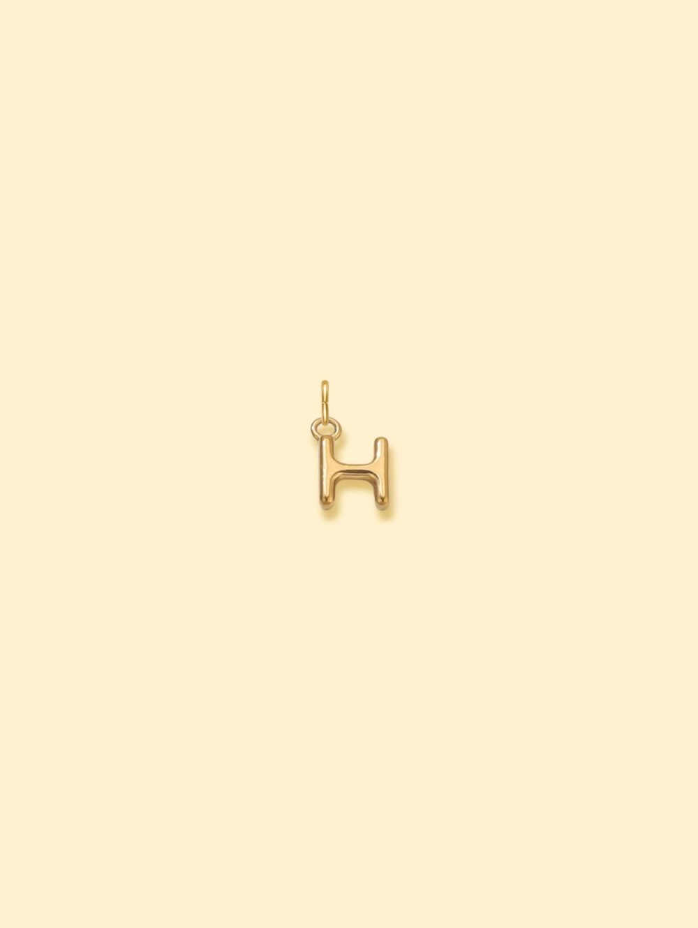 Alphabet Charm Pendant 18K Gold Plated Stainless Steel - Image 9