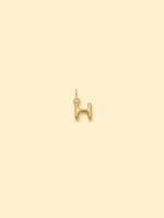 Alphabet Charm Pendant 18K Gold Plated Stainless Steel - Image 9
