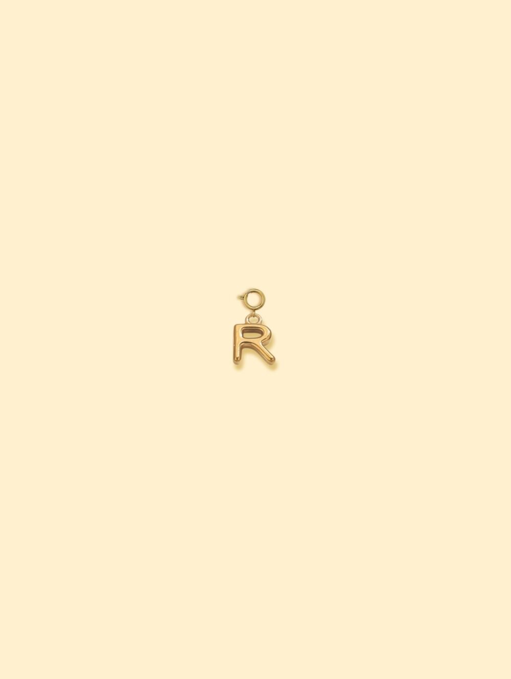 Alphabet Charm Pendant 18K Gold Plated Stainless Steel - Image 35