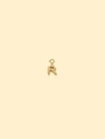 Alphabet Charm Pendant 18K Gold Plated Stainless Steel - Image 35