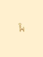 Alphabet Charm Pendant 18K Gold Plated Stainless Steel - Image 27