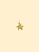 Starfish Charm Pendant 18K Gold Plated Stainless Steel - Image 2