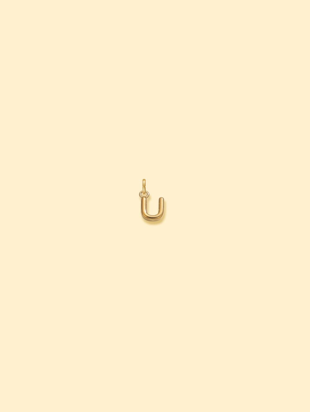 Alphabet Charm Pendant 18K Gold Plated Stainless Steel - Image 20