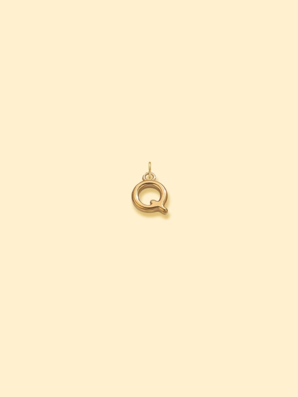 Alphabet Charm Pendant 18K Gold Plated Stainless Steel - Image 16