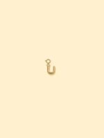 Alphabet Charm Pendant 18K Gold Plated Stainless Steel - Image 38