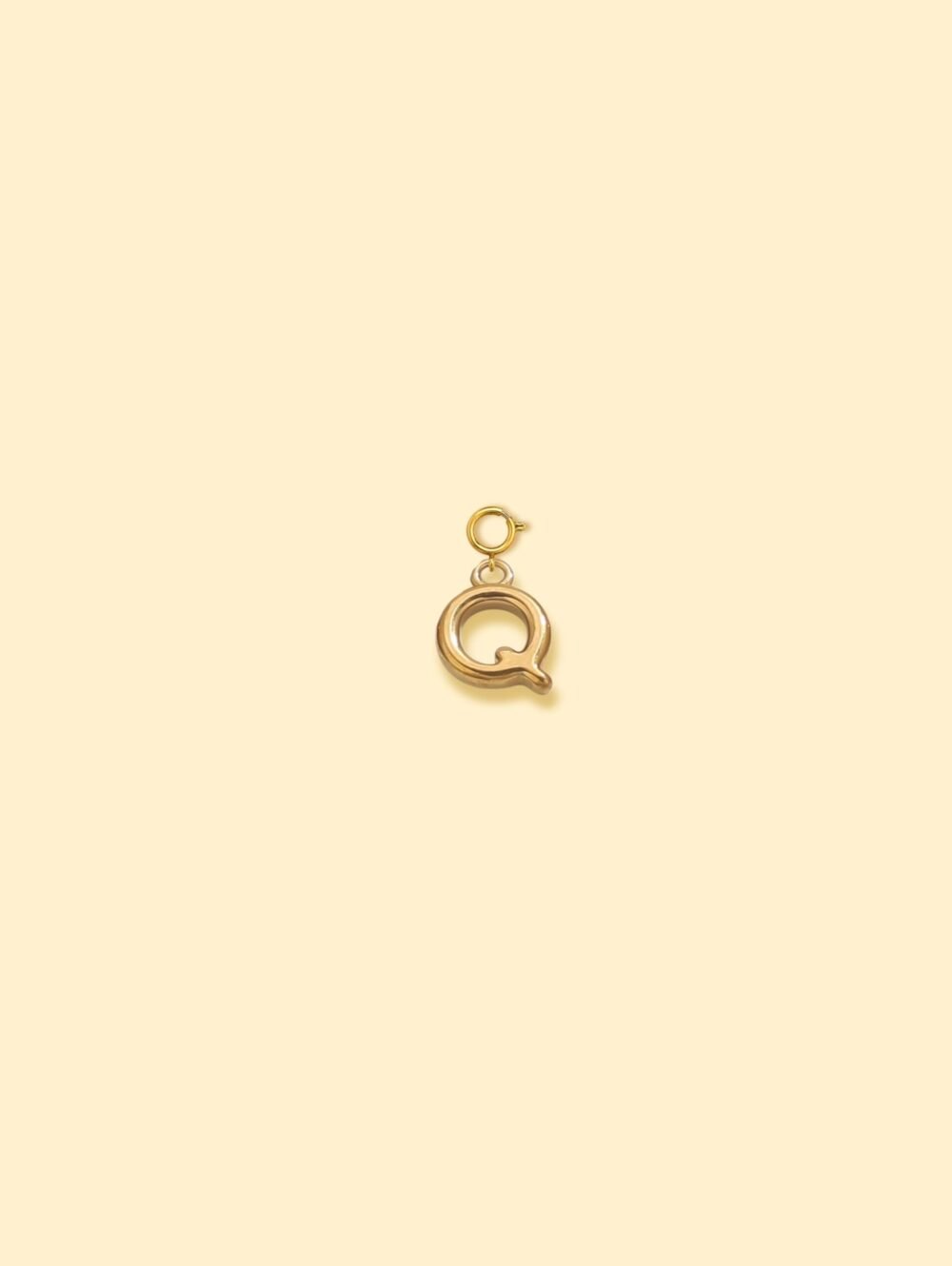 Alphabet Charm Pendant 18K Gold Plated Stainless Steel - Image 34
