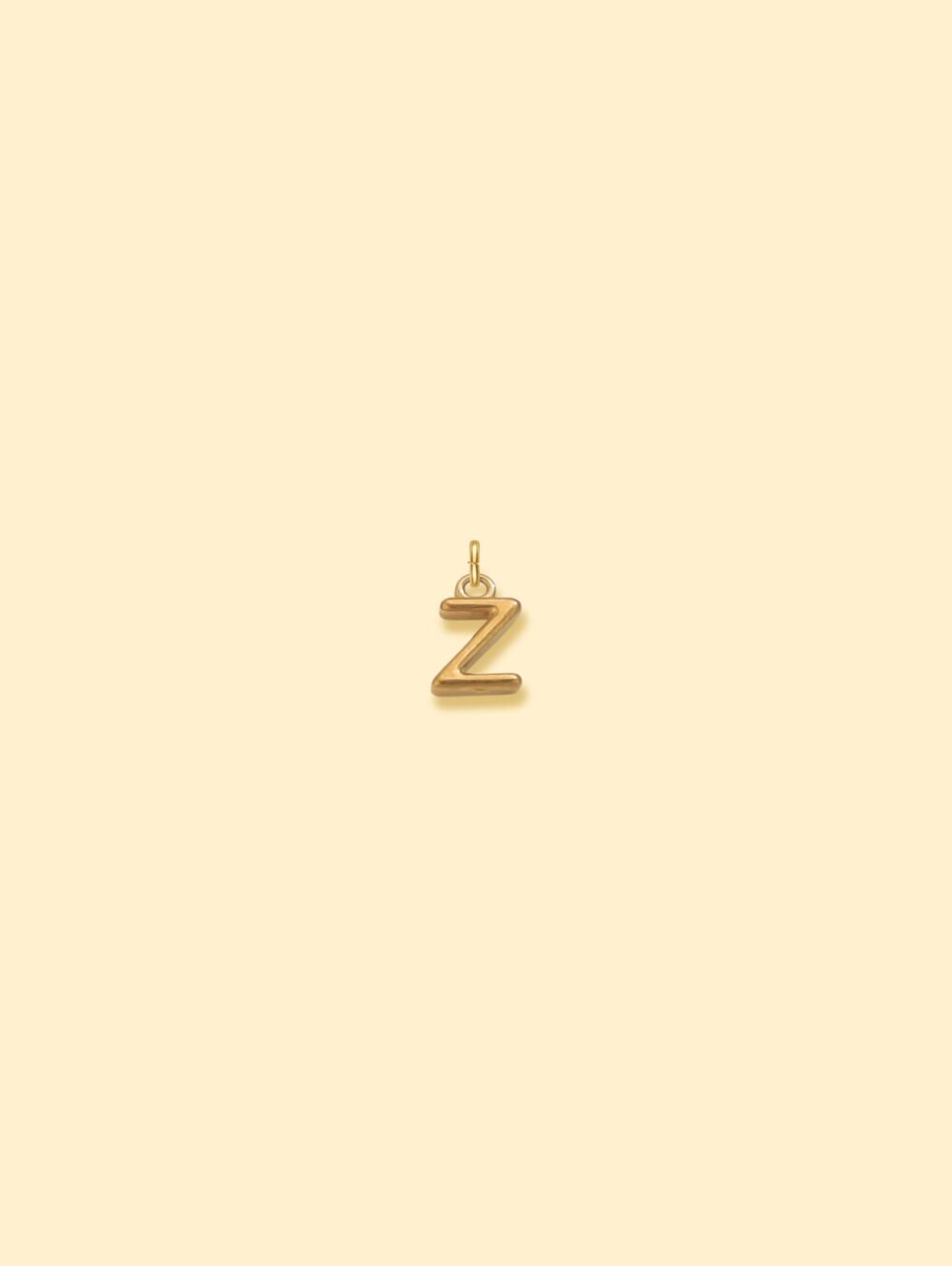 Alphabet Charm Pendant 18K Gold Plated Stainless Steel - Image 23