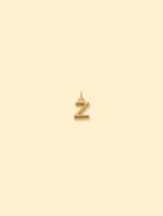 Alphabet Charm Pendant 18K Gold Plated Stainless Steel - Image 23