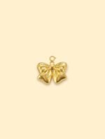 Butterfly Charm Pendant 18K Gold Plated Stainless Steel