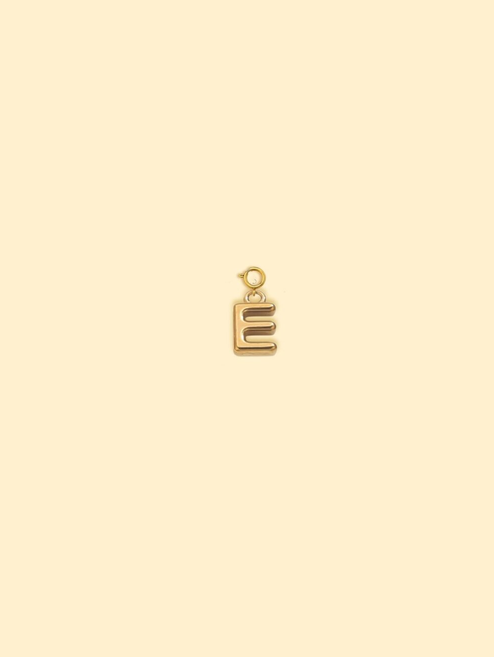 Alphabet Charm Pendant 18K Gold Plated Stainless Steel - Image 25