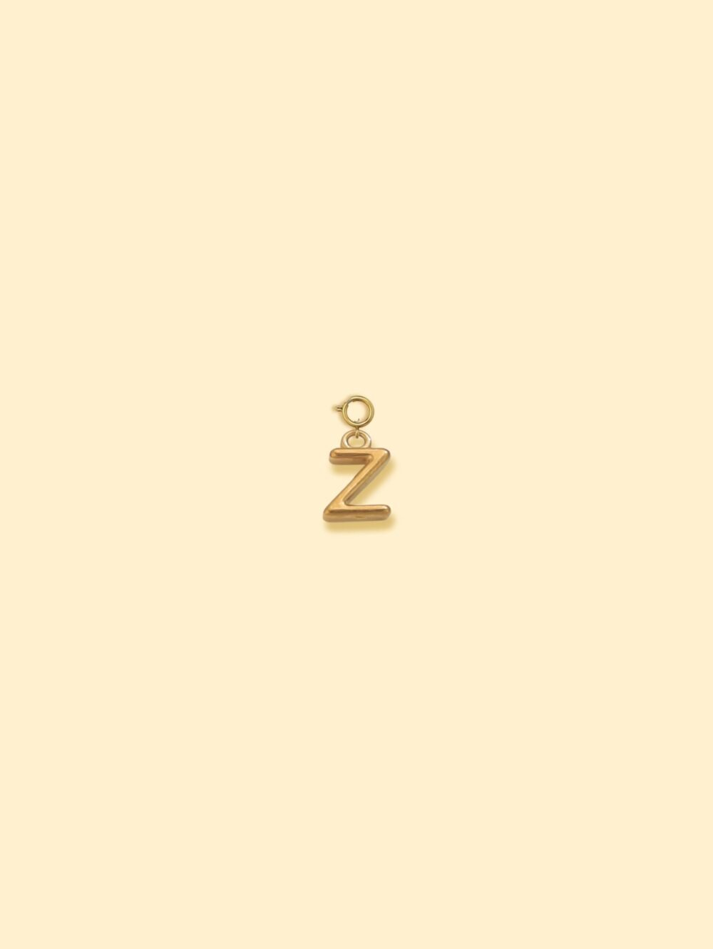 Alphabet Charm Pendant 18K Gold Plated Stainless Steel - Image 41