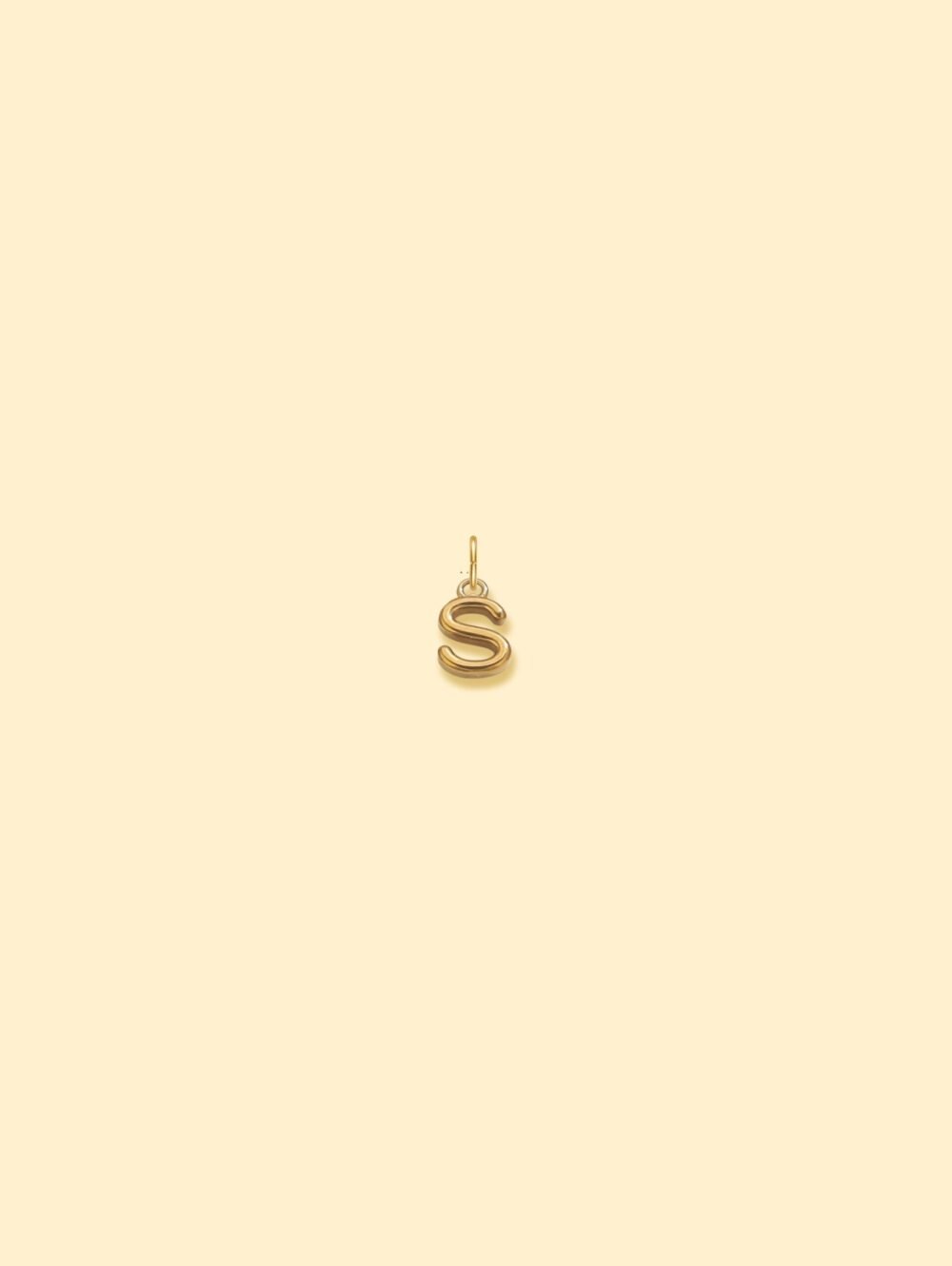 Alphabet Charm Pendant 18K Gold Plated Stainless Steel - Image 18