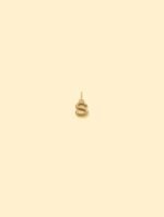 Alphabet Charm Pendant 18K Gold Plated Stainless Steel - Image 18