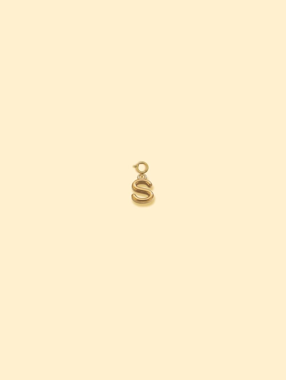 Alphabet Charm Pendant 18K Gold Plated Stainless Steel - Image 36