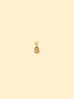 Alphabet Charm Pendant 18K Gold Plated Stainless Steel - Image 36