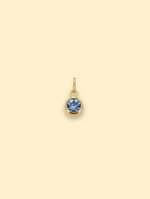 Title:
Blue Crystal Charm 18K Gold Plated Stainless Steel - Image 2