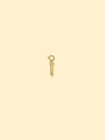 Alphabet Charm Pendant 18K Gold Plated Stainless Steel - Image 28