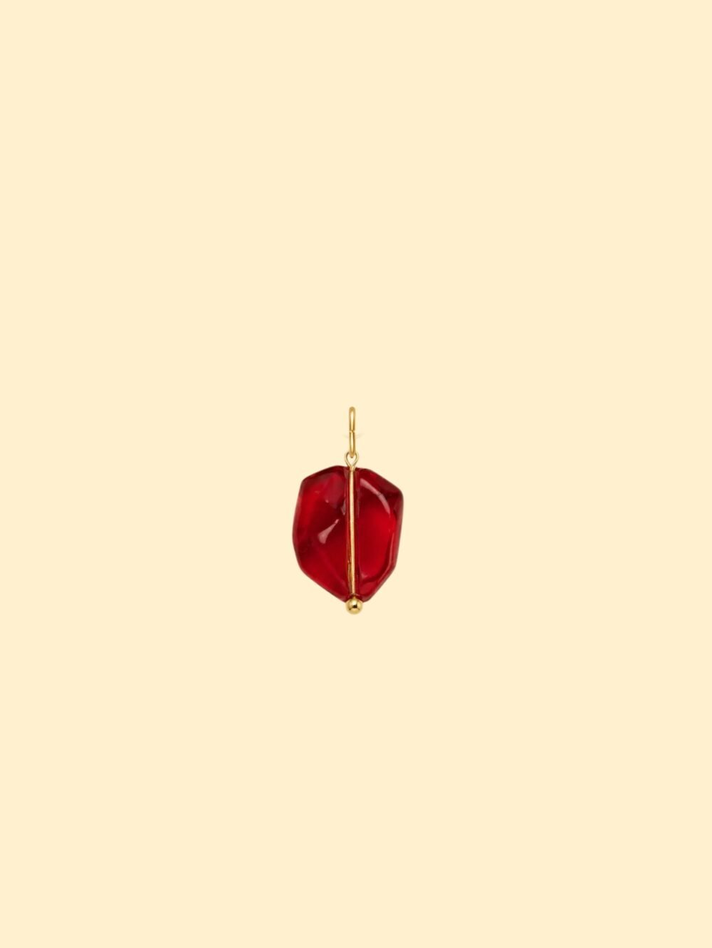 Bright Red Crystal Charm (Interchangeable) - Image 2