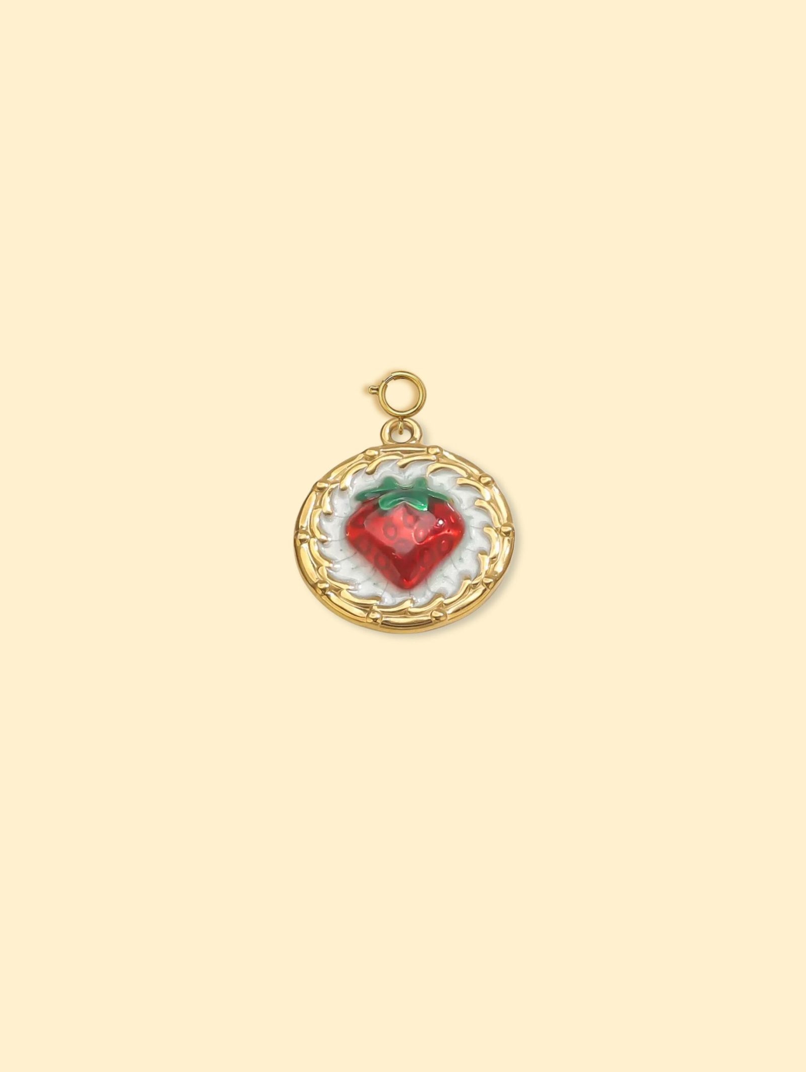 FA1CFA87-8205-4B47-A773-6DEEA91402FF-1 18K Gold Plated Sacred Heart Coin Charm Pendant Stainless Steel Anti Tarnish - Image 1