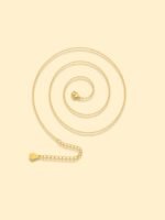 18K Gold Plated Minimal Cable Chain Necklace