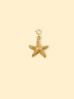 Starfish Charm (Interchangeable) – 18K Gold Plated Stainless Steel