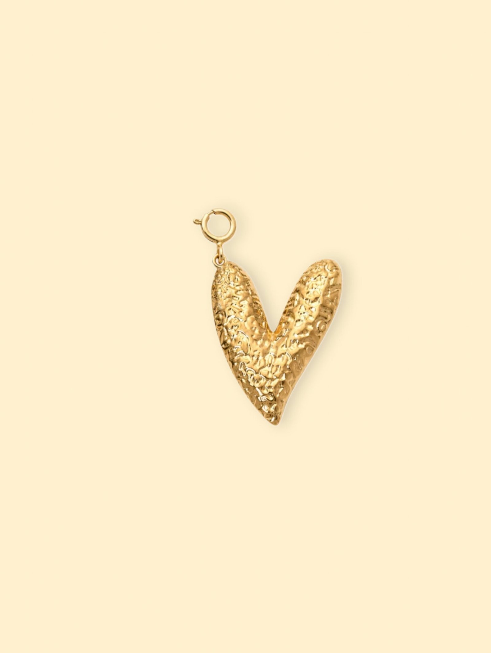 Picsart-26-07-18_00-19-22-435-1 Hammered Heart Charm (Interchangeable) – 18K Gold Plated Stainless Steel - Image 1