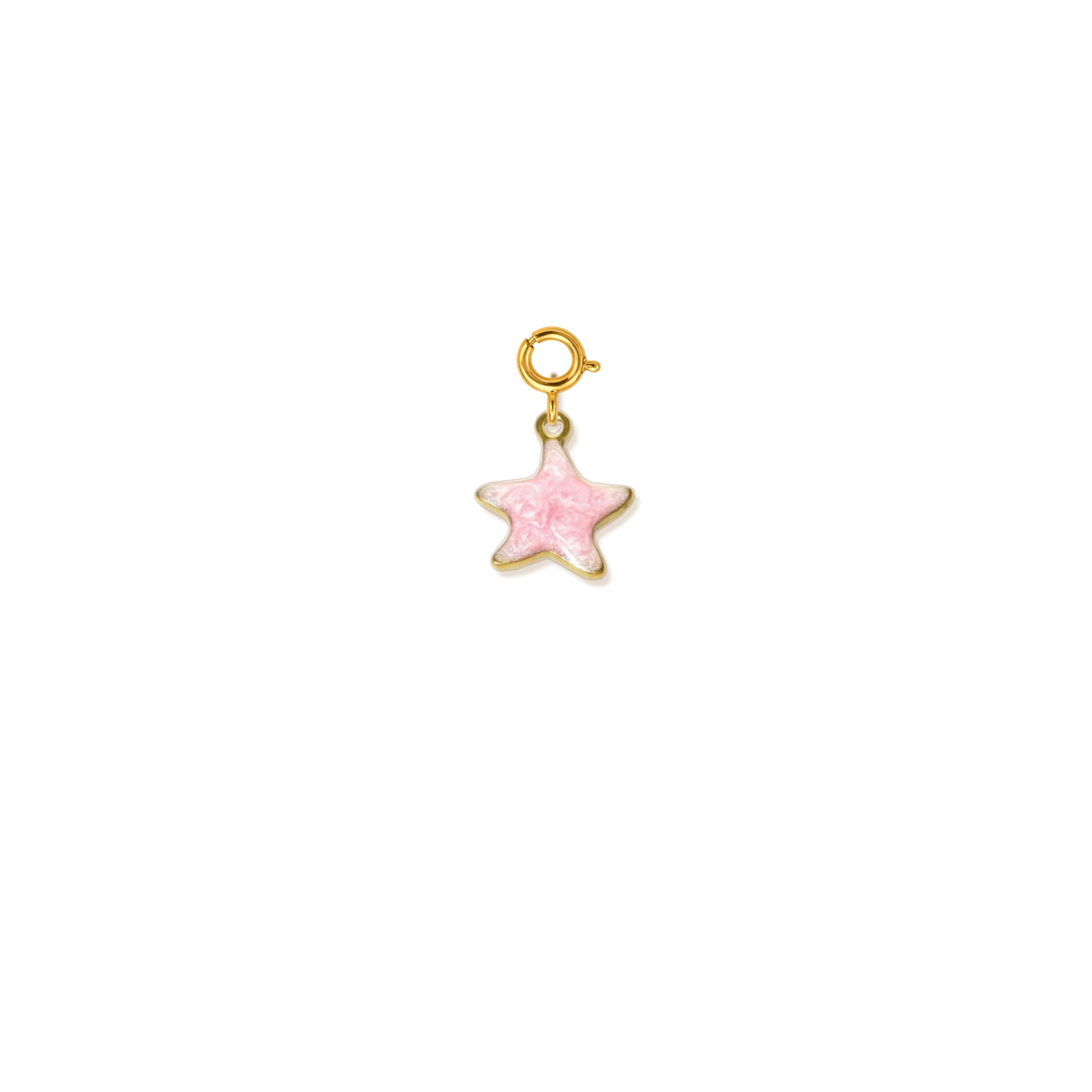 18K Gold Plated Star Charm Pendant