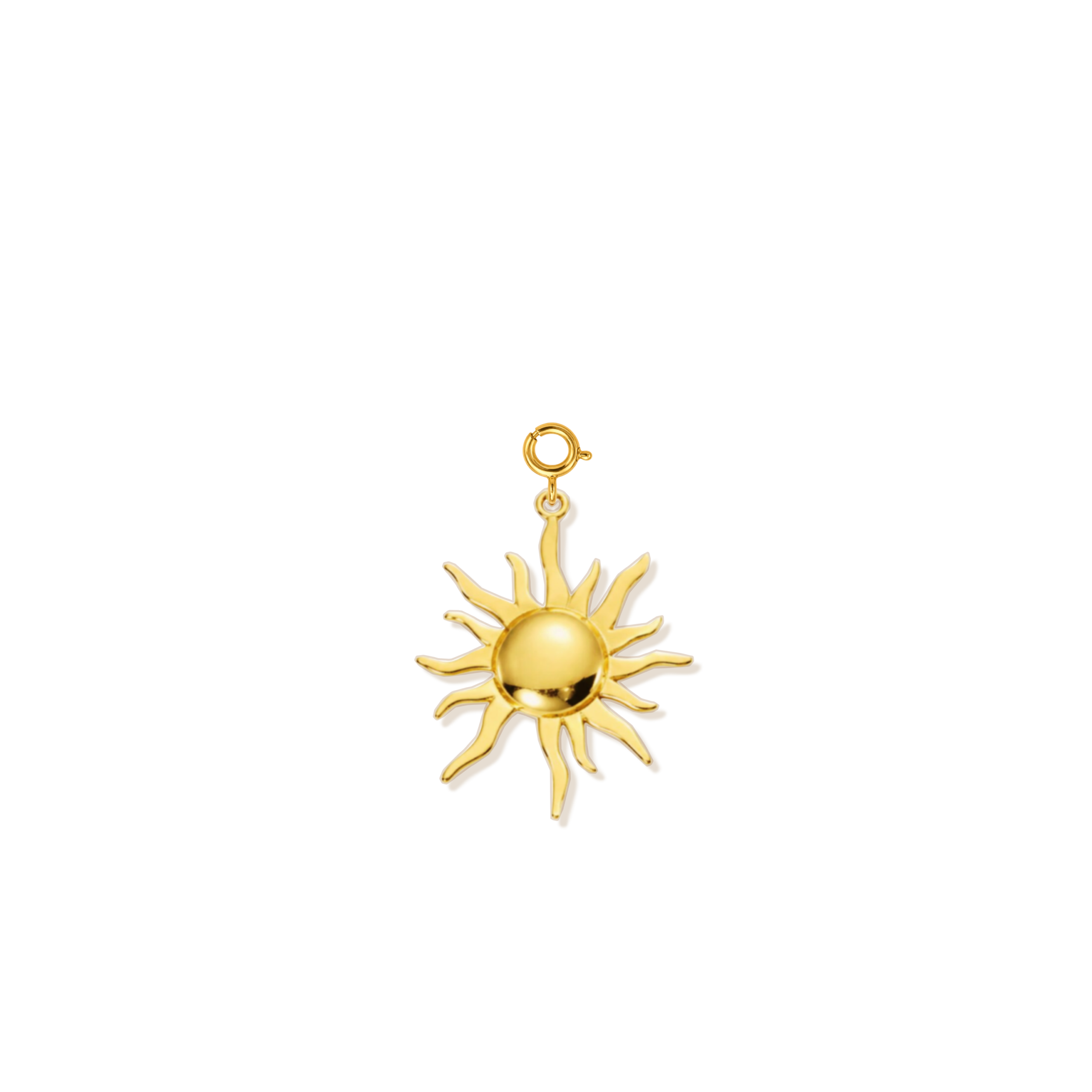 Sun Charm (Interchangeable) – 18K Gold Plated Stainless Steel