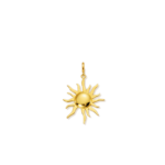 Sun Charm (Interchangeable) – 18K Gold Plated Stainless Steel - Image 2