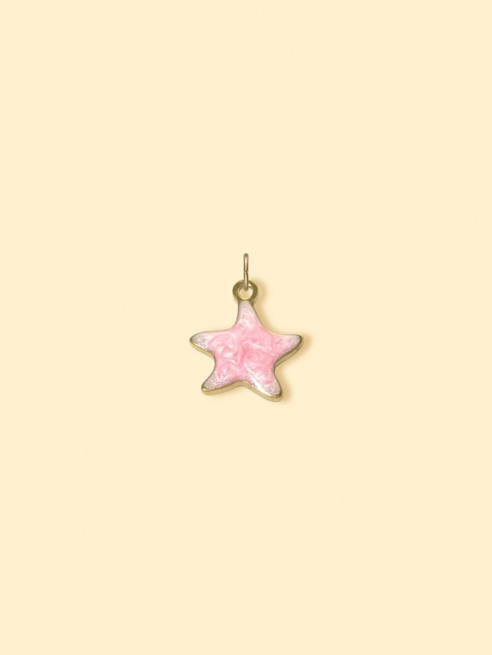 18K Gold Plated Star Charm Pendant - Image 2