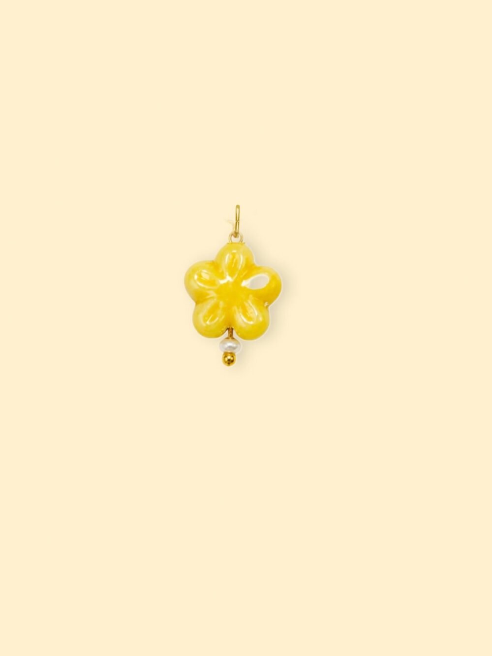 Yellow Small Flower Charm (Interchangeable) - Image 2