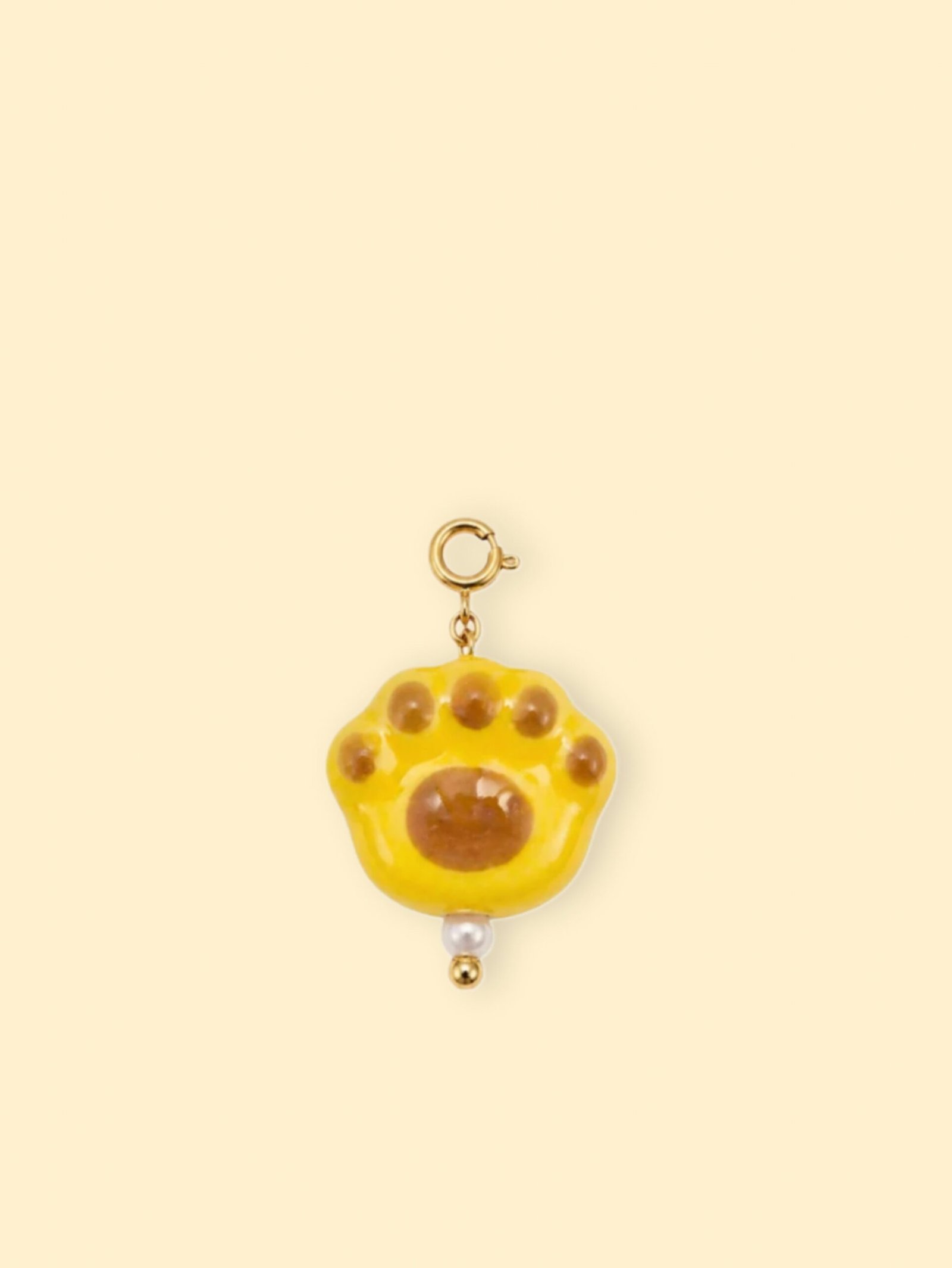 rn-image_picker_lib_temp_3076483d-a67f-4a42-98c4-f7188c4f5abf-1 Yellow Cat Paw Charm (Interchangeable) - Image 1