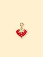 Strawberry Heart Charm (Interchangeable)