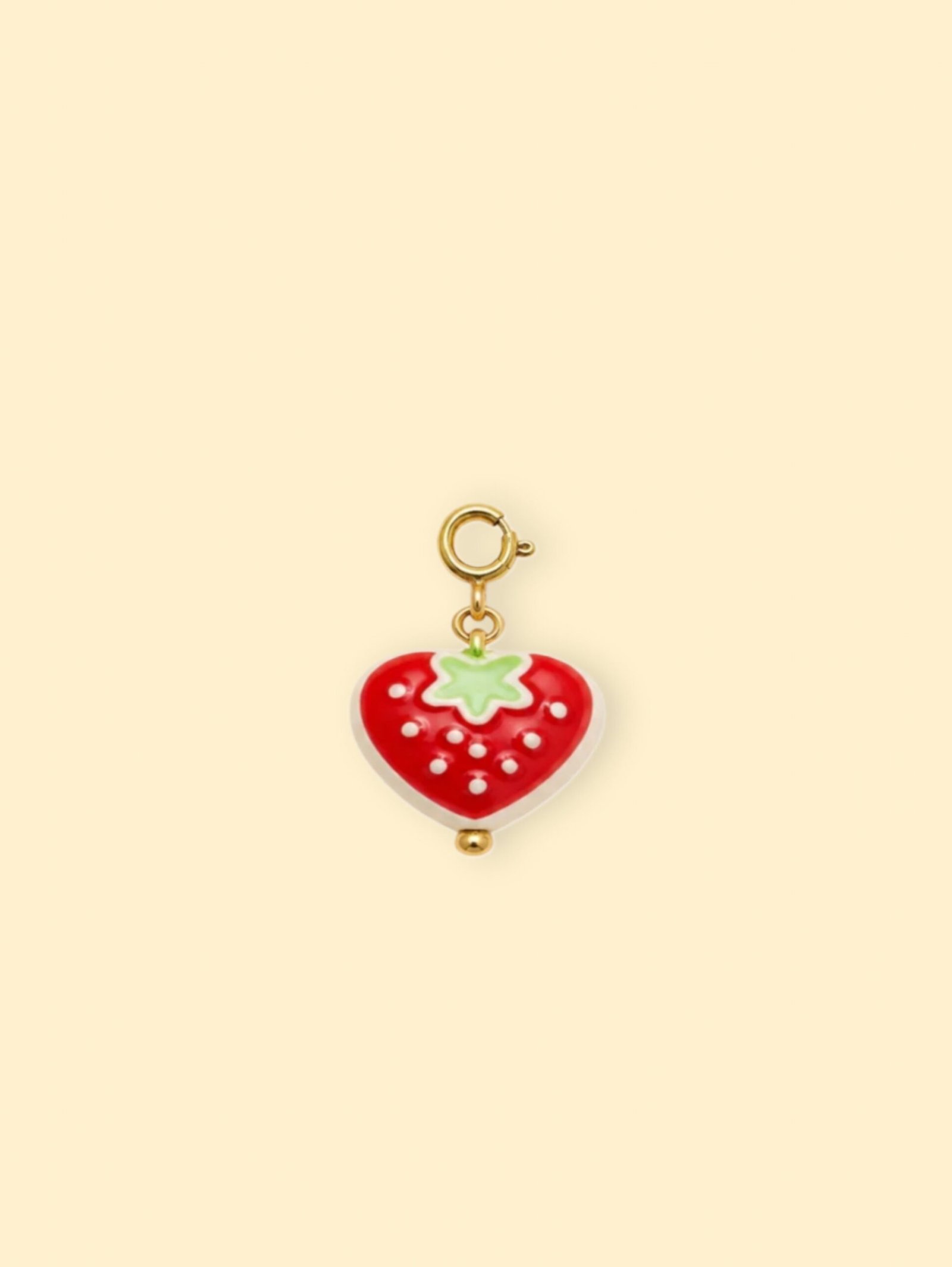rn-image_picker_lib_temp_a1d62a27-df59-4e3f-a52f-31d1e480a9fb-1 Strawberry Heart Charm (Interchangeable) - Image 1