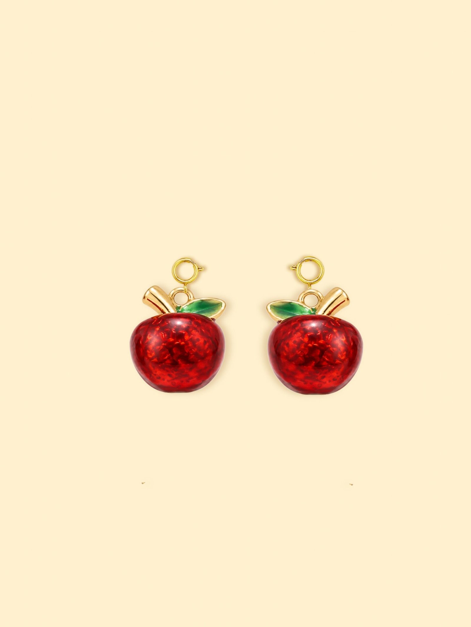 rn-image_picker_lib_temp_bdb475cf-0f8a-4830-8350-e4f94a20e55a-1 18K Gold Plated Stainless Steel Apple Charm. - Image 1